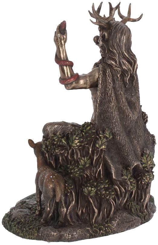 Nemesis Now Secrets Of Cernunnos – Scrigno In Resina Con Finitura Bronzo, 15,5 Cm – Dio Cornuto Celtico - 5