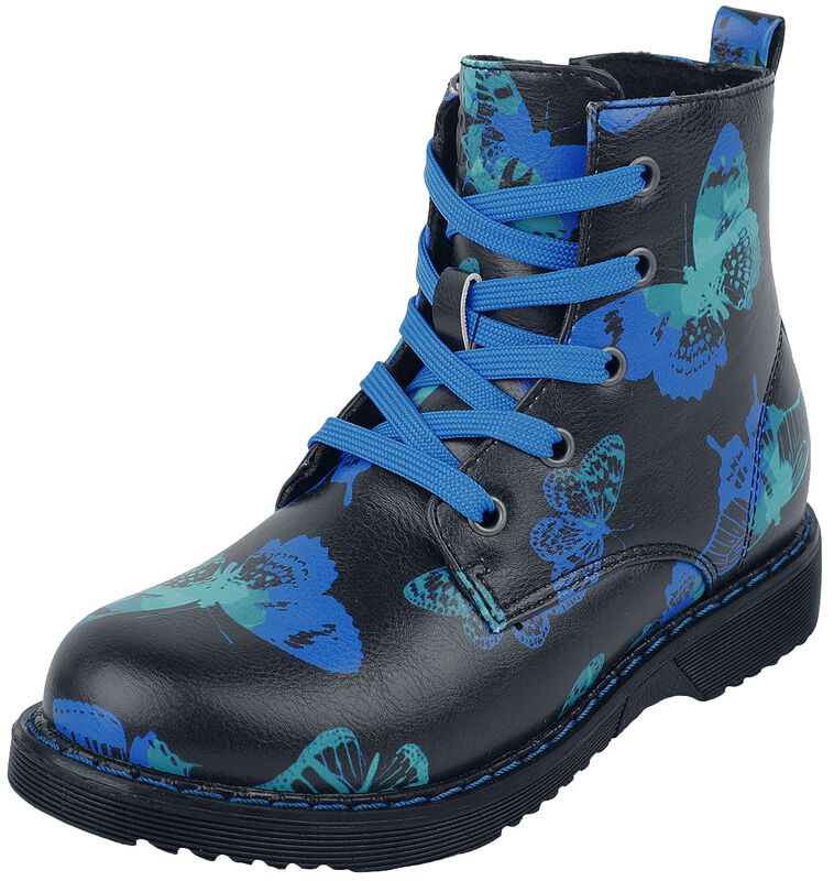 Kids' Boots with Butterfly Print