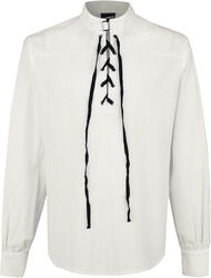 Lace-Up Shirt With Buckle, Banned, Shirt