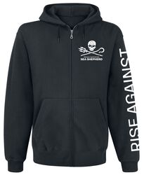 Sea Shepherd Cooperation - Our Precious Time Is Running Out, Rise Against, Hooded sweater