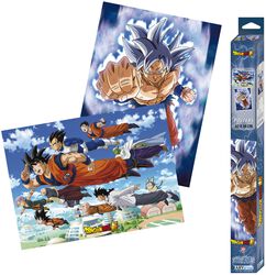 Super - Goku and Friends- Poster 2-Set Chibi Design