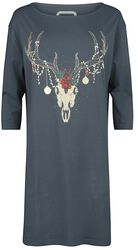 Nightwear with Christmas Details, RED by EMP, Nightshirt