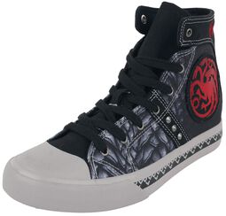 Targaryen - Fire And Blood, Game of Thrones, Sneakers High
