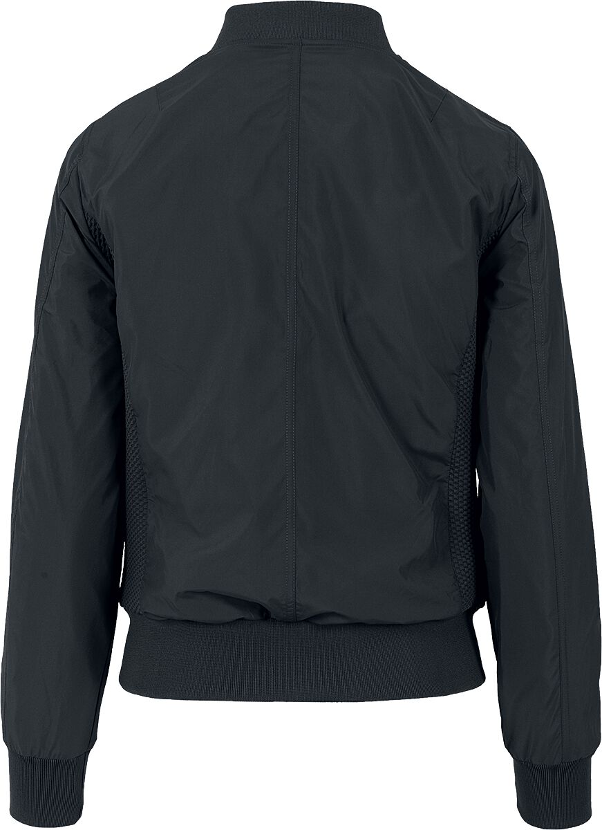 Jackets Urban Classics Ladies Light Bomber Jacket Black