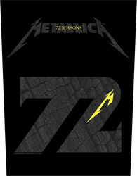 Charred 72 (M72), Metallica, Back Patch