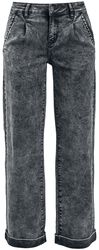 Grey Marlene trousers, Black Premium by EMP, Jeans