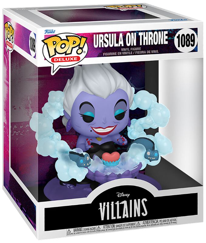 Ursula on throne (Pop! Deluxe) vinyl figurine no. 1089