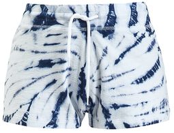 Blue/White Batik Shorts