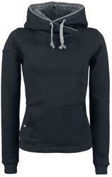 Teddy Hoodie, Black Premium by EMP, Hooded sweater