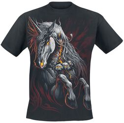 Infernal Unicorn, Spiral, T-Shirt