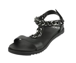 Sandals with chains, Black Premium by EMP, Sandal