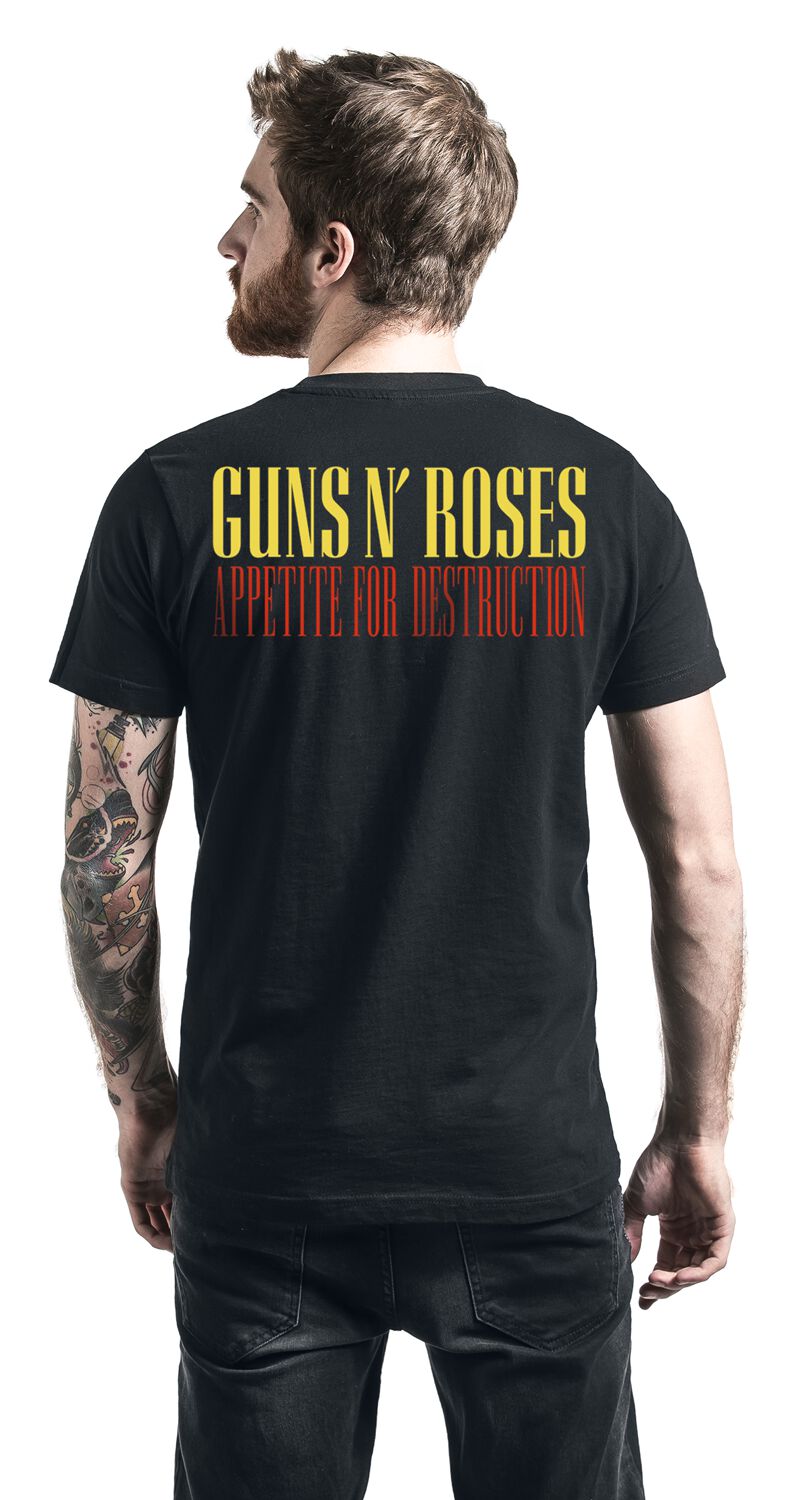Guns N' Roses Maglietta Ufficiale Unisex - Appetite For Destruction - Manica Corta (Taglia X-Large) - 6