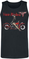 Pinup Motorcycle, Van Halen, Tanktop