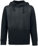 Cross Seam, Black Premium by EMP, Hooded sweater