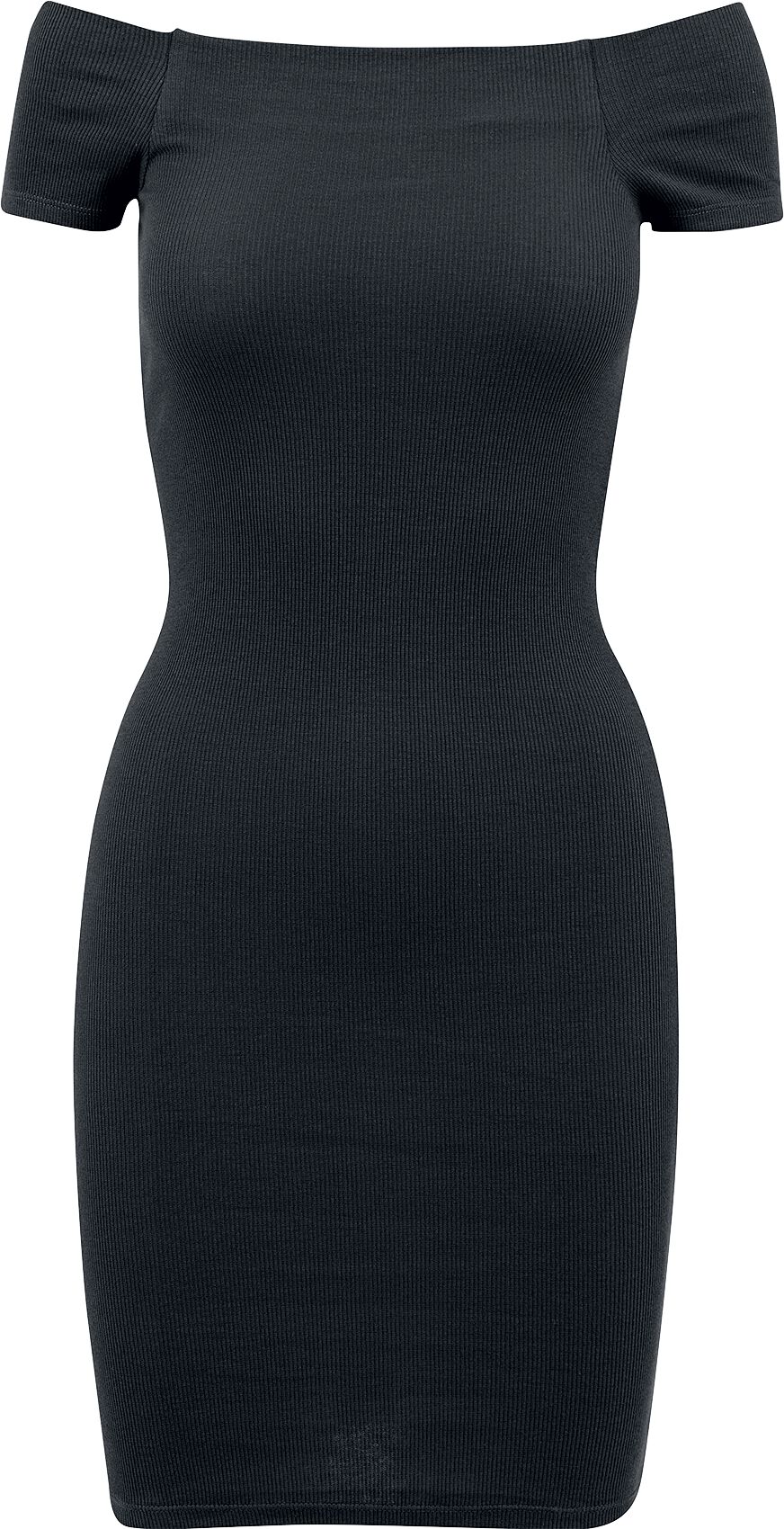 Ladies Off Shoulder Rib Dress | Urban Classics Mini Dress | EMP Ladies Off Shoulder Rib Dress | Urban Classics Mini Dress | EMP