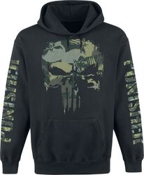 Camo Skull, The Punisher, Hooded sweater