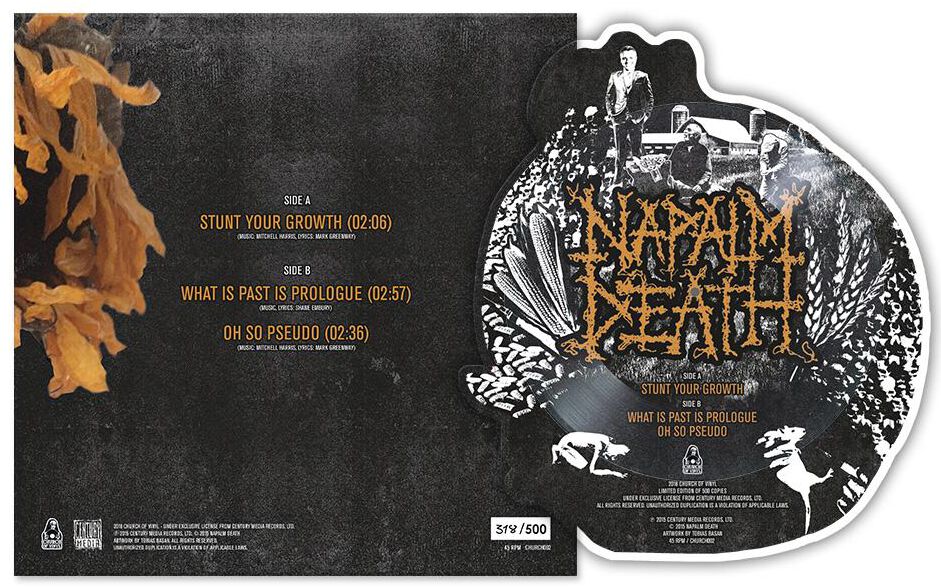 Stunt your growth Napalm Death LP EMP