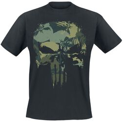 Camo Skull, The Punisher, T-Shirt