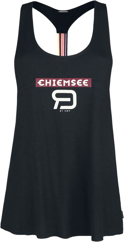 RED X CHIEMSEE - Black Top with Print