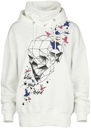 Hoodie with graphic print, Full Volume by EMP, Hooded sweater